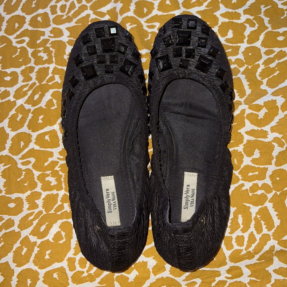 Simply Vera Wang bling flats